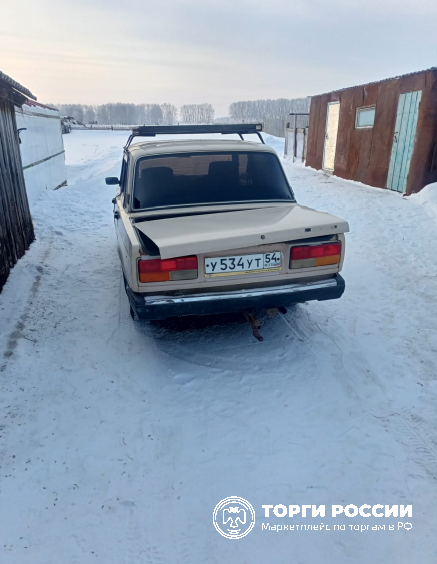 Цена на Легковой автомобиль, марка: ВАЗ, модель: 2107, год