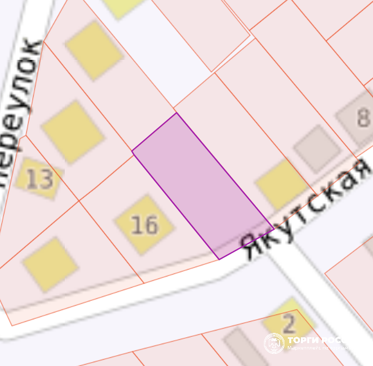 Земельный участок с кадастровым номером 23:21:0401002:1829