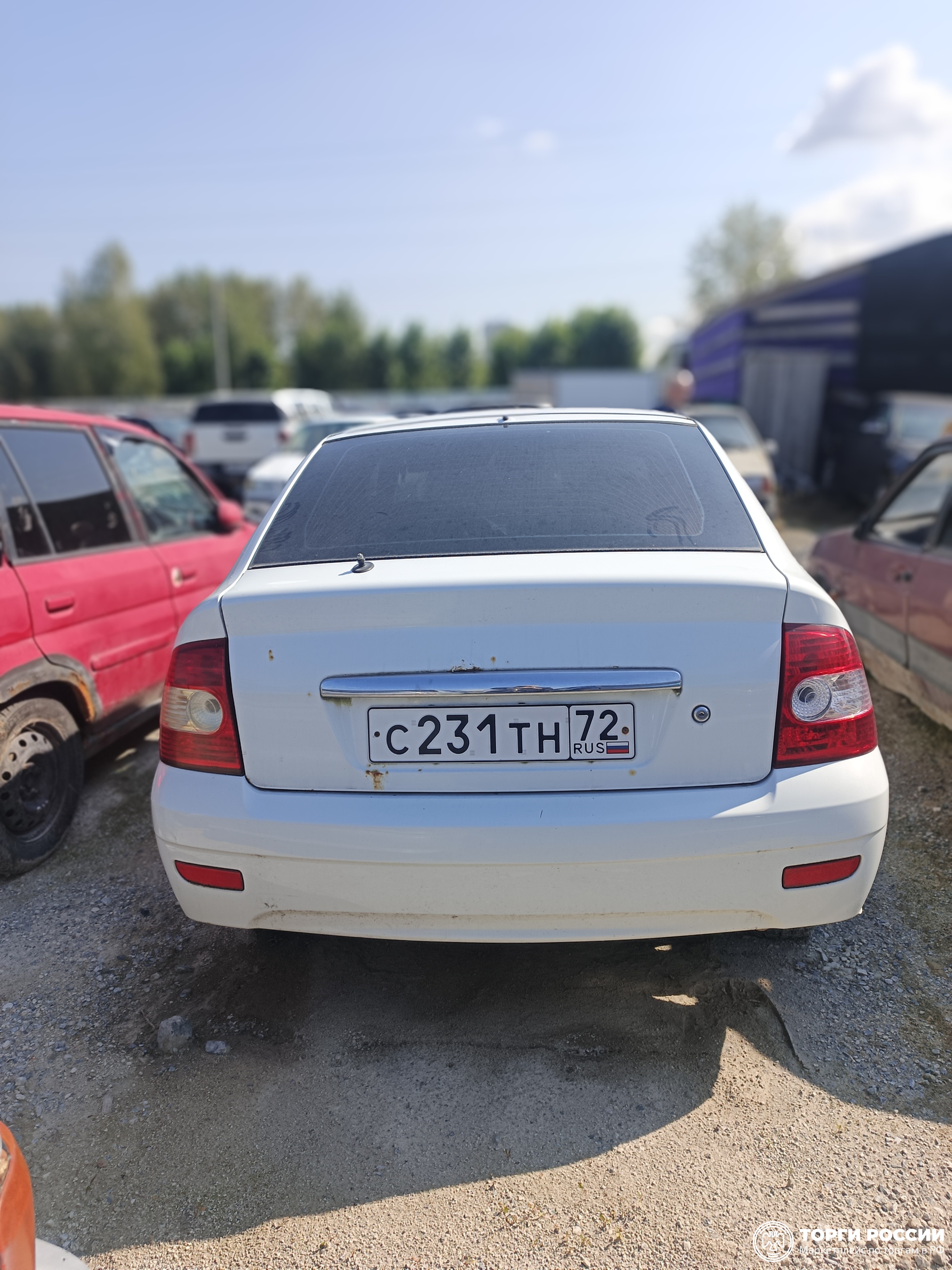 Автомобиль LADA 217220 PRIORA 2012 г.в. VIN XTA217220C0220782 г.р.з. С231ТН72 бе