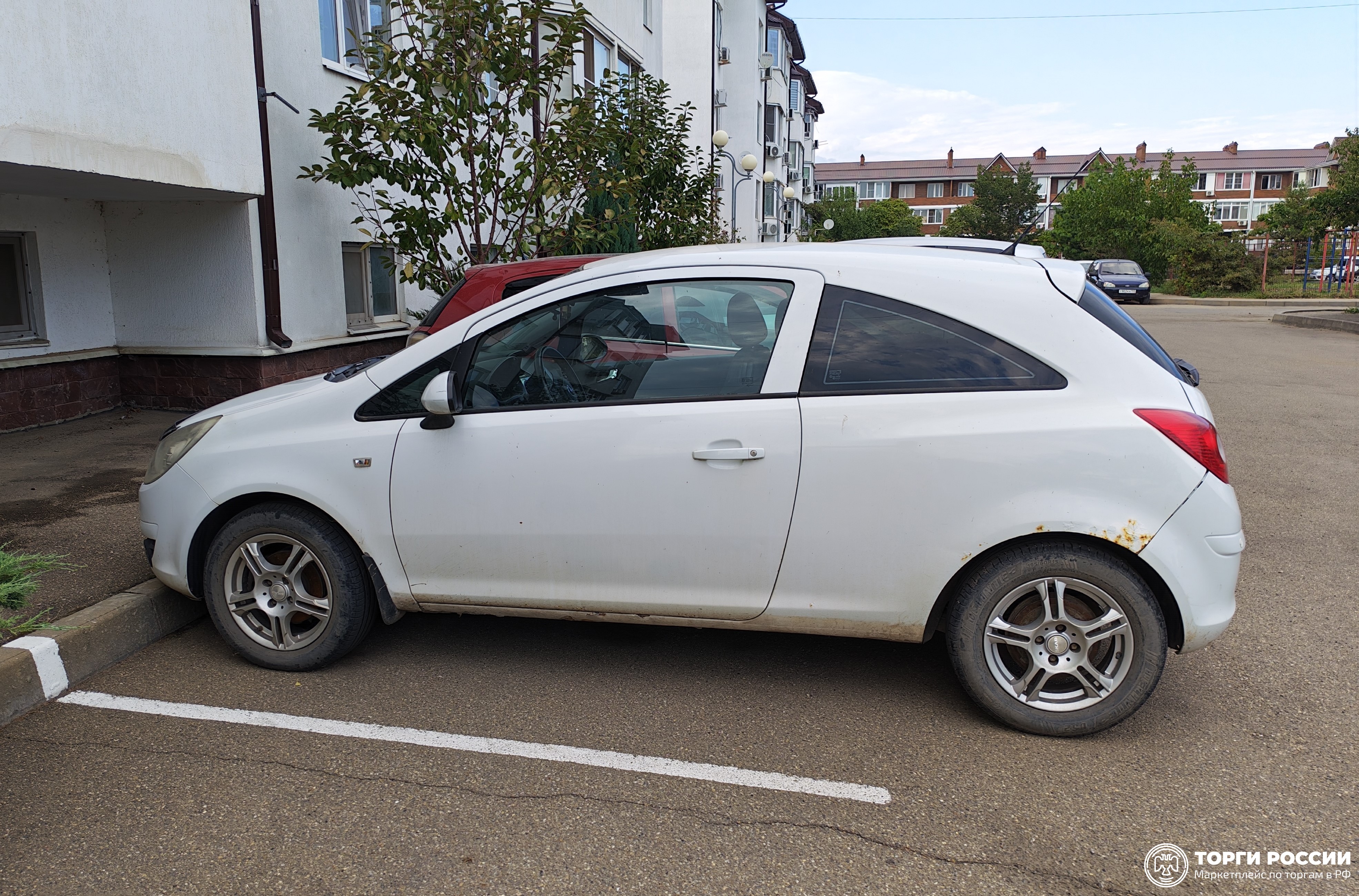 Автомобиль марки OPEL модель Corsa 2010 г.в. VIN-номер W0L0SDL08B6040908