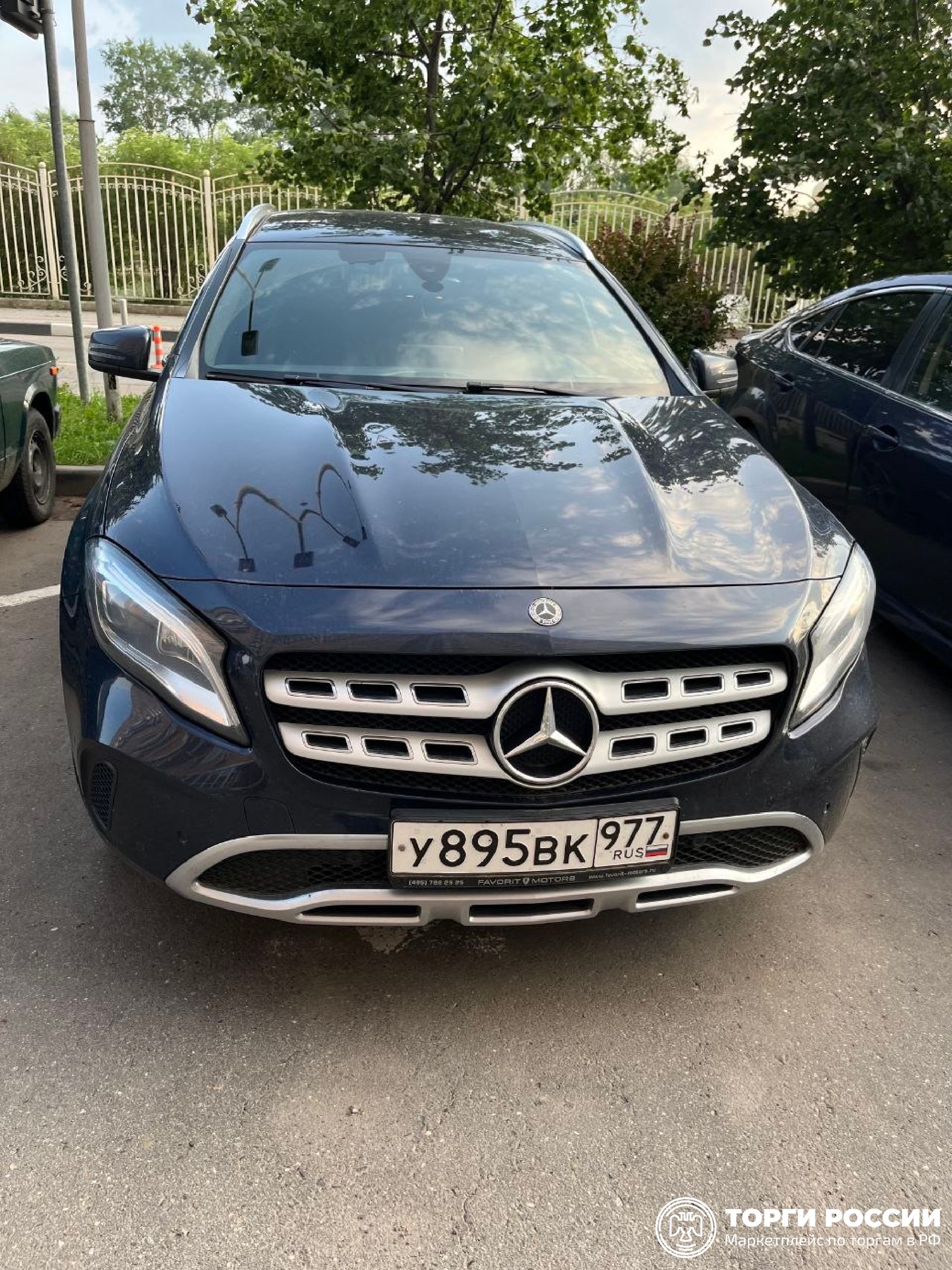 Автомобиль марки MERCEDES-BENZ модель GLA200 2018 г.в. VIN-номер WDC1569431J5041