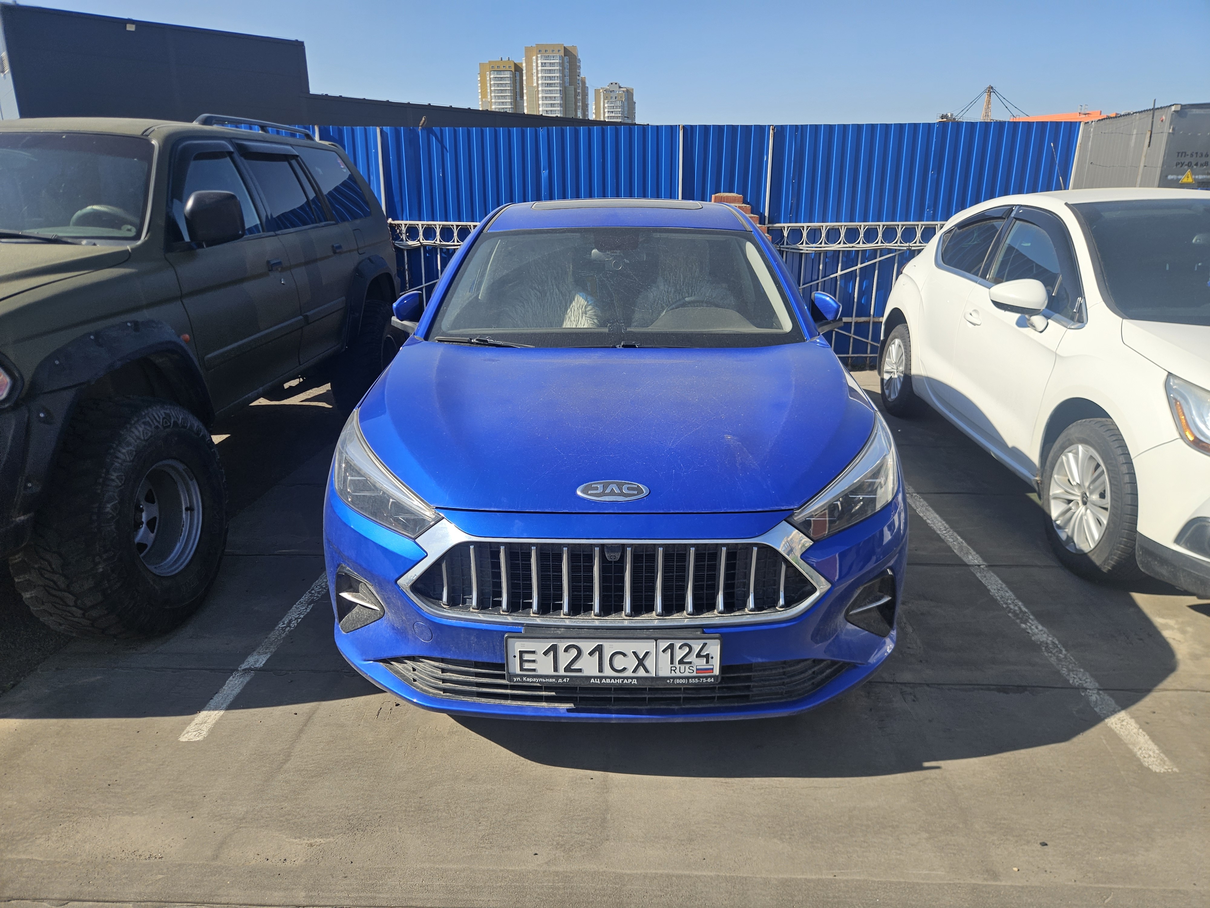 Транспортное средство. Модель: JAC J7. Тип КПП: МКПП. VIN MX1J7AGGXNK033755. Гос. номер: Е121СХ124. Год выпуска: 2022 г. Мест...
