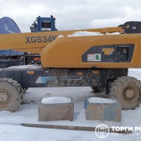 Подъёмник с рабочей платформой передвижной механизированный XCMG XGS34K