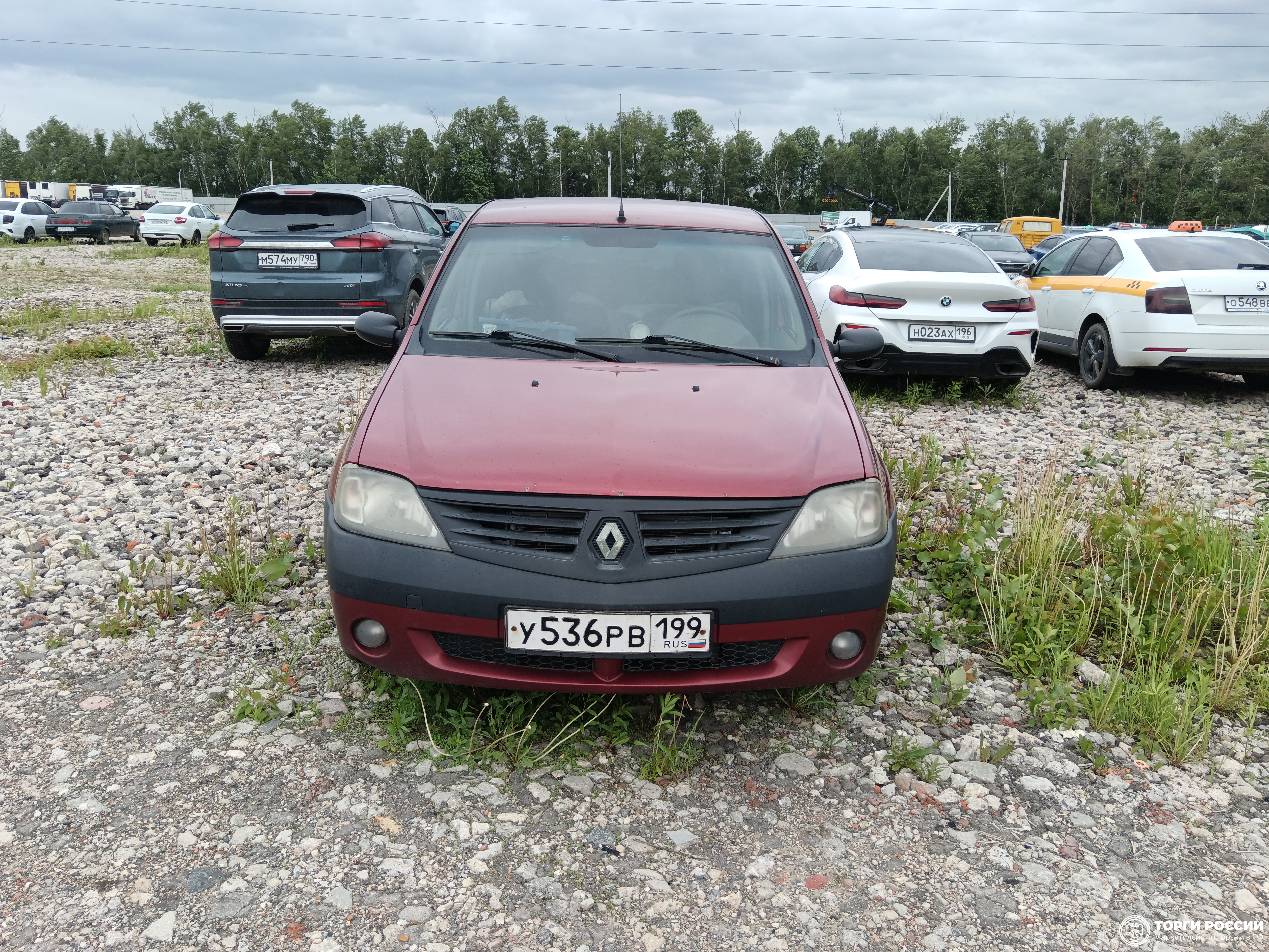 Транспортное средство. Модель: RENAULT LOGAN (SR). Тип КПП: МКПП. VIN X7LLSRABH8H190692. Гос. номер: У536РВ199. Год выпуска:...