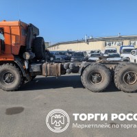 КамАЗ 43118 6x6 Седельный тягач 780630 (Дизельный, 11,8 л, 300 л.с., МТ) с пробе