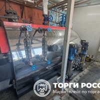 Паровой котел, марка Thermomash SM-1000, 2023 г.в., зав. номер 23074, цвет красн