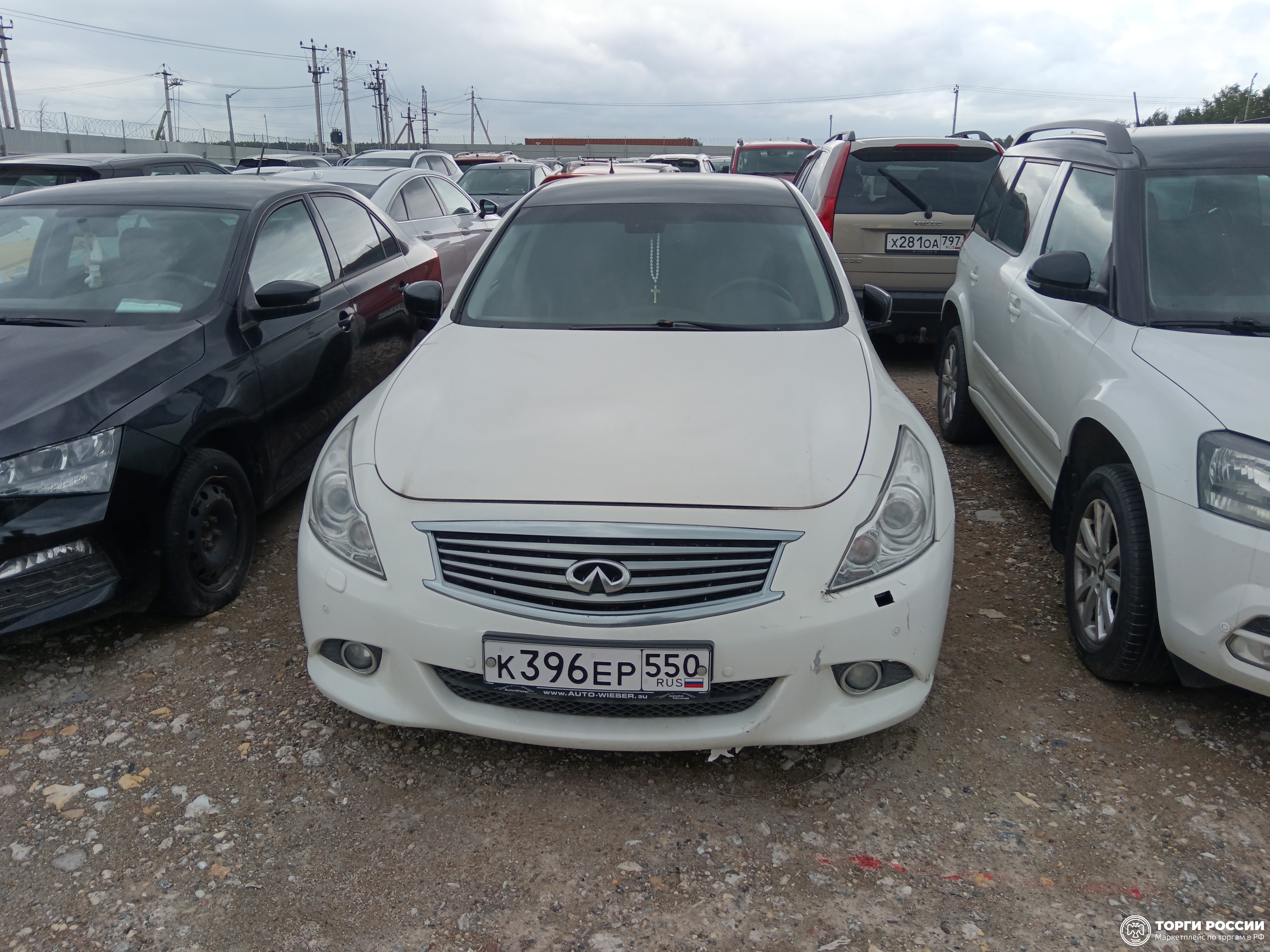 Транспортное средство. Модель: INFINITI G 25. Тип КПП: АКПП. VIN JN1BDAV36U0570377. Гос. номер: К396ЕР550. Год выпуска: 2013....