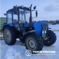Трактор Беларус МТЗ-82.1Трактор Беларус МТЗ-82.1 зав/н 5908, г/н 4734, 2020 гв, инв.№ БП-001591   
Количество: 1