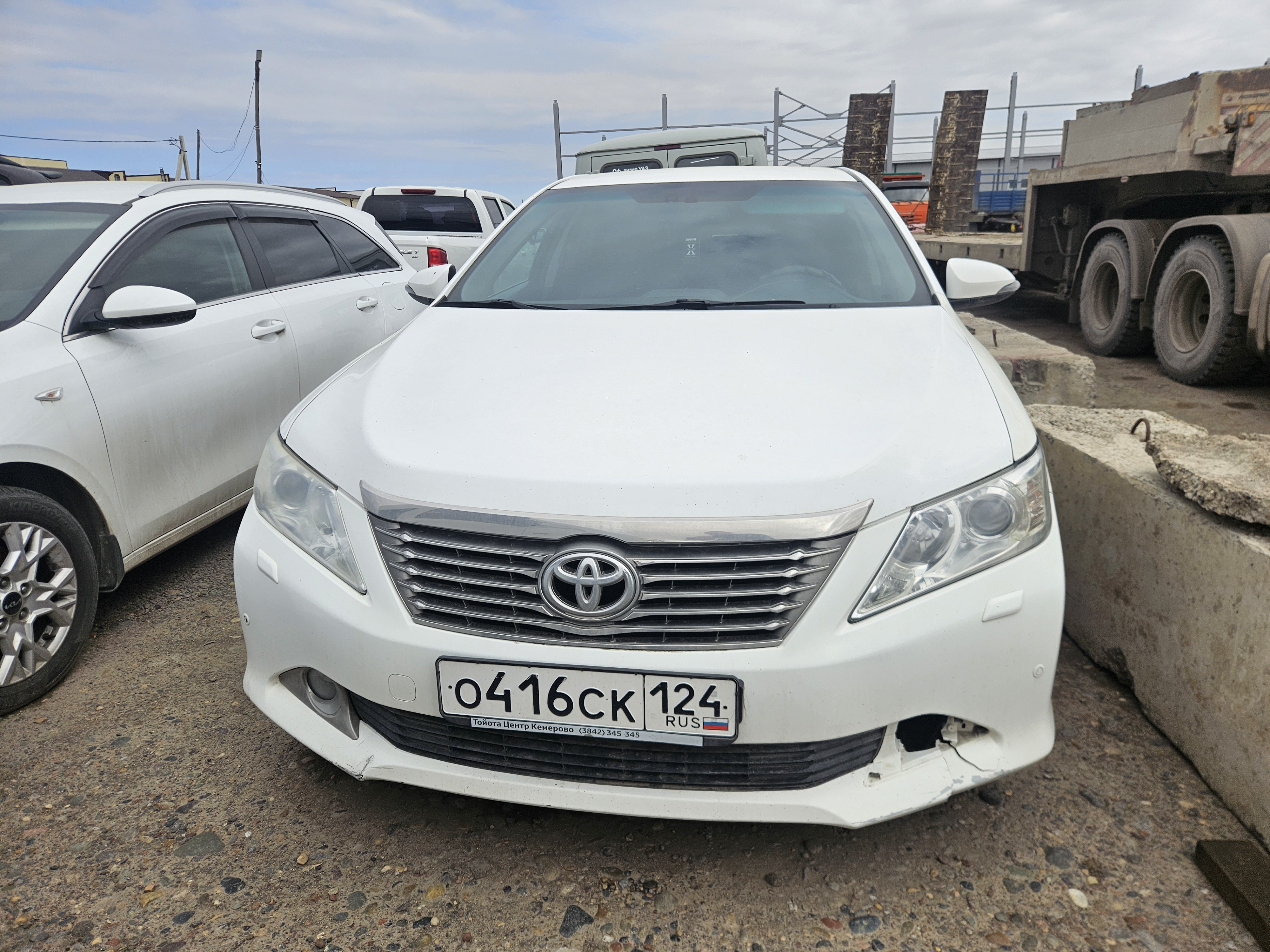 Транспортное средство. Модель: TOYOTA Camry. Тип КПП: AКПП. VIN XW7BF4FK60S004302. Гос. номер: О416СК124. Год выпуска: 2012....
