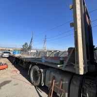 Полуприцеп с бортовой платформой ВАН, 1993 г.в., г/н АВ402203, номер шасси (рамы