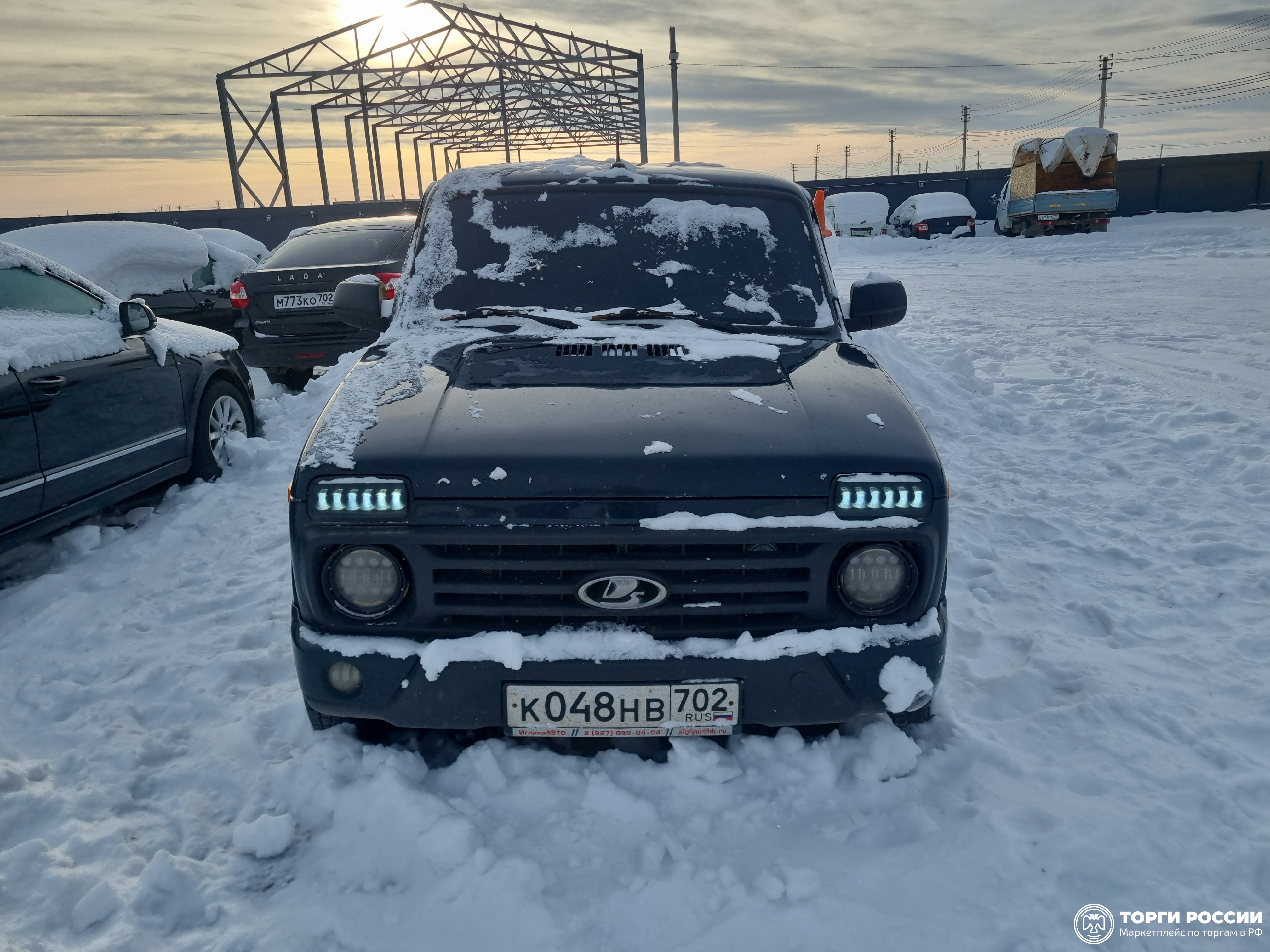Транспортное средство. Модель: LADA NIVA 4*4. Тип МКПП. VIN XTA212140P2473646. Гос. номер: К048НВ702. Год выпуска: 2023 . Мес...