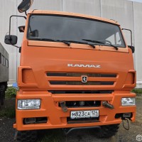 Самосвал, шасси КАМАЗ 65222, 6х6, 16м3, 20т (2020 г.в., гос. номер М823СА124, VI