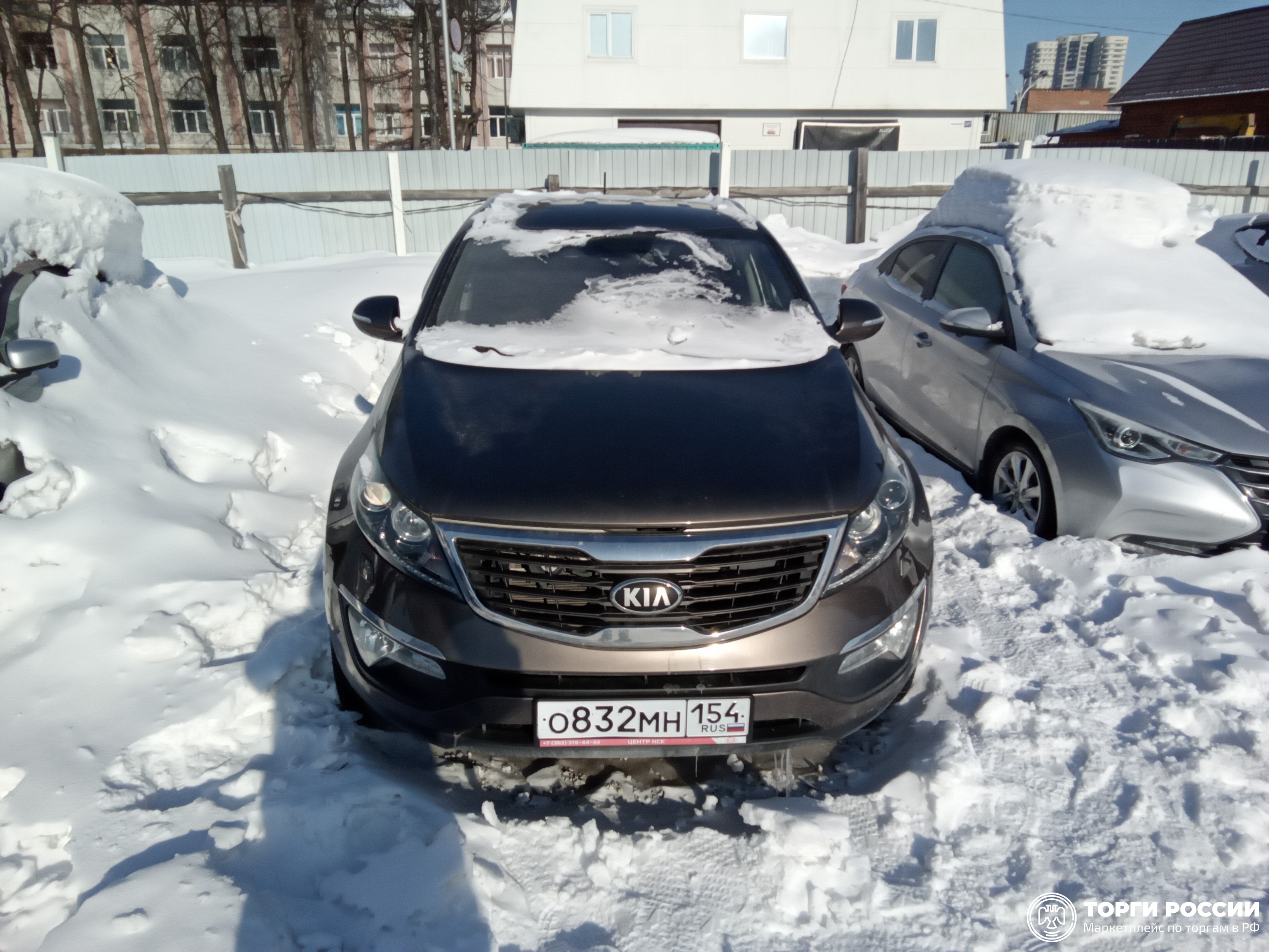 Транспортное средство. Модель: Kia Sportage. Тип КПП: АКПП. VIN XWEPC811DD0037364. Гос. номер: О832МН 154. Год выпуска: 2013....