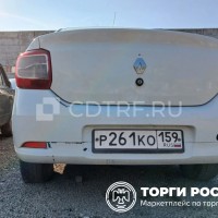 Автомобиль Renault Logan, 2017 года выпуска, VIN: X7L4SRAV458492396. Лот №1