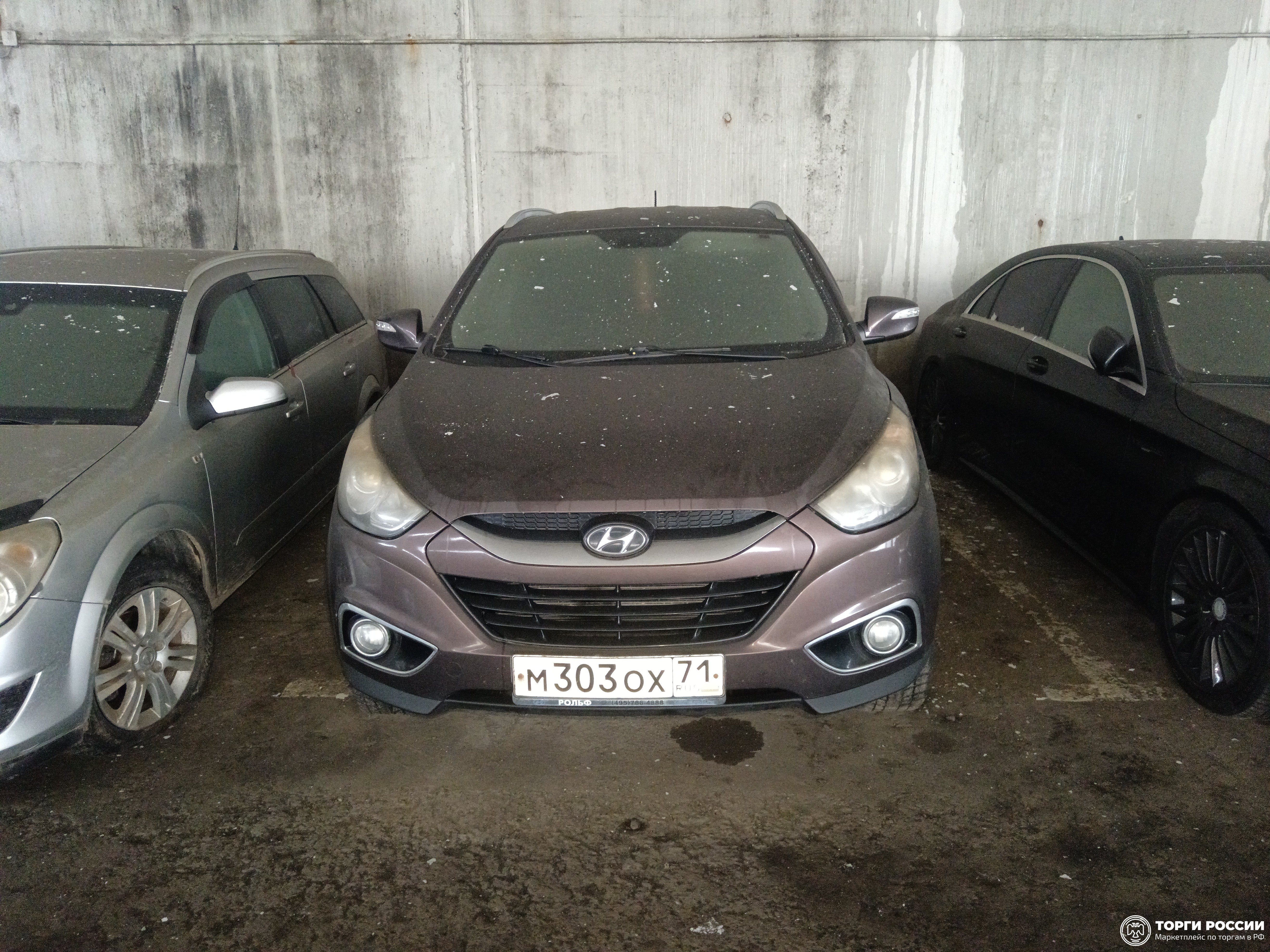 Транспортное средство. Модель: Hyundai ix35. Тип КПП: АКПП. VIN TMAJU81BCCJ311474. Гос. номер: М303ОХ71. Год выпуска: 2012. А...