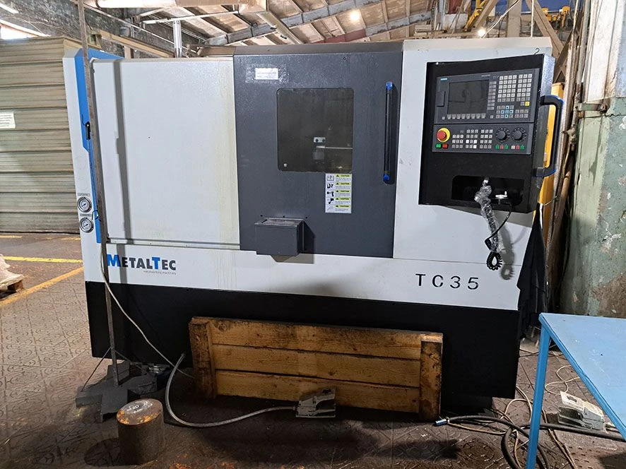 Токарный станок ЧПУ с наклонной станиной MetalTec TC 35