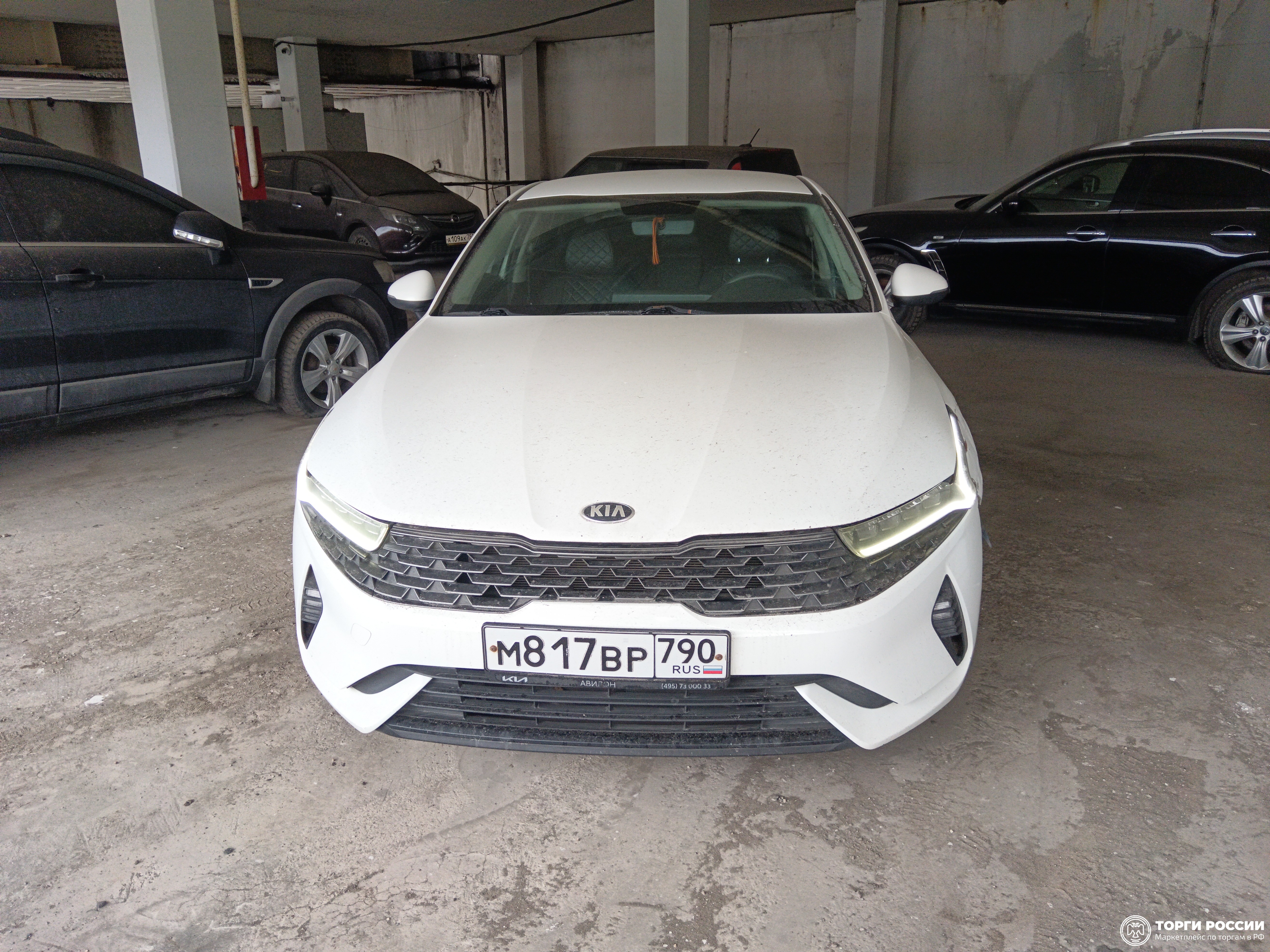 Транспортное средство. Модель: Kia K5. Тип КПП: АКПП. VIN XWEG2414BM0001028. Гос. номер: М817ВР790. Год выпуска: 2020. Адрес...
