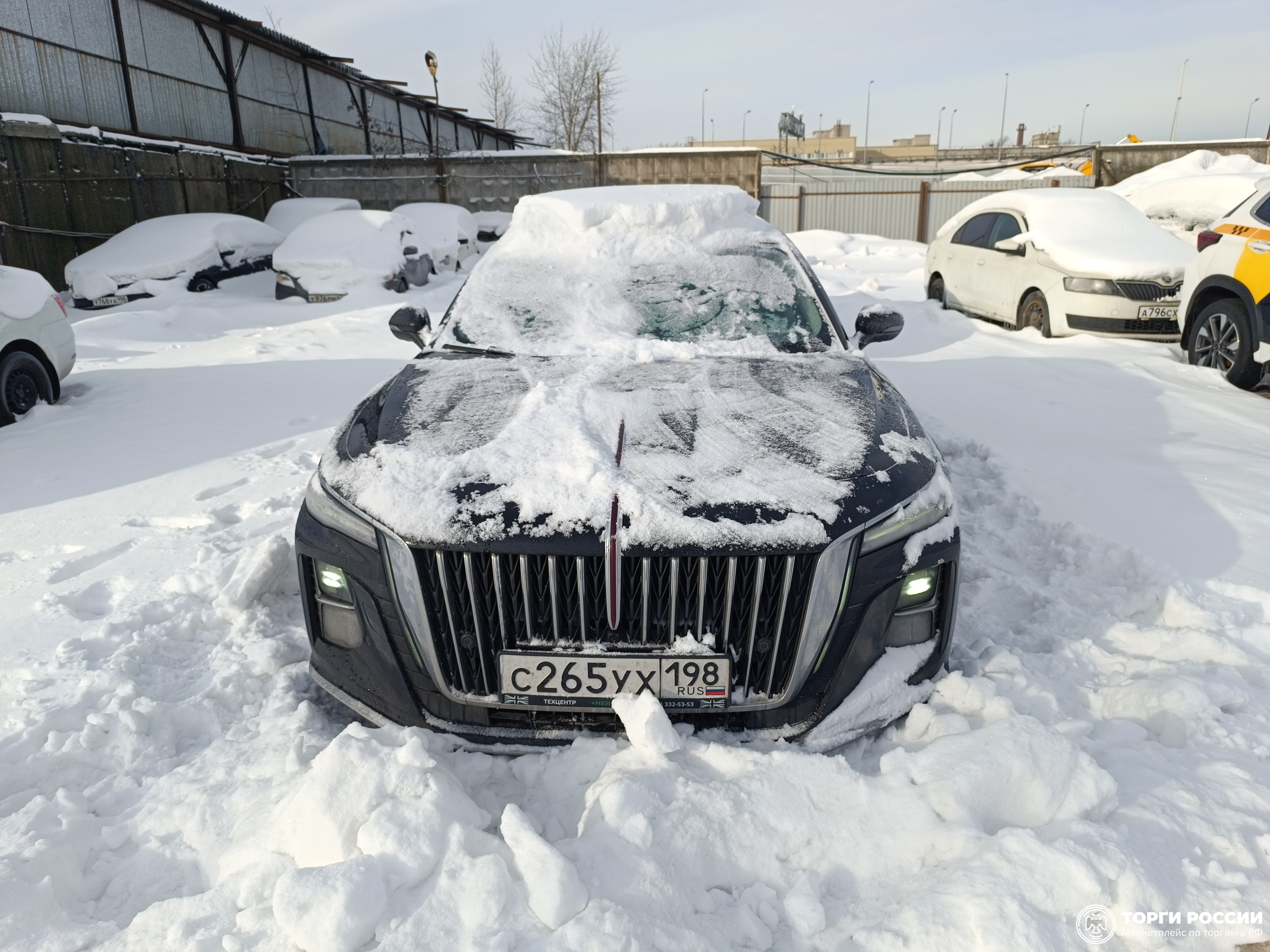 Транспортное средство. Модель: Faw Hongqi H5. Тип КПП: АКПП. VIN LFPH4ACP6P2A19174. Гос. номер: С265УХ198. Год выпуска: 2023....