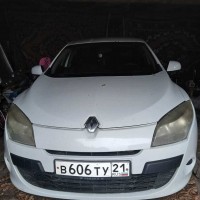 Автомобиль марки RENAULT модель Megane 2010 г.в. VIN-номер VF1BZ0A0542670019