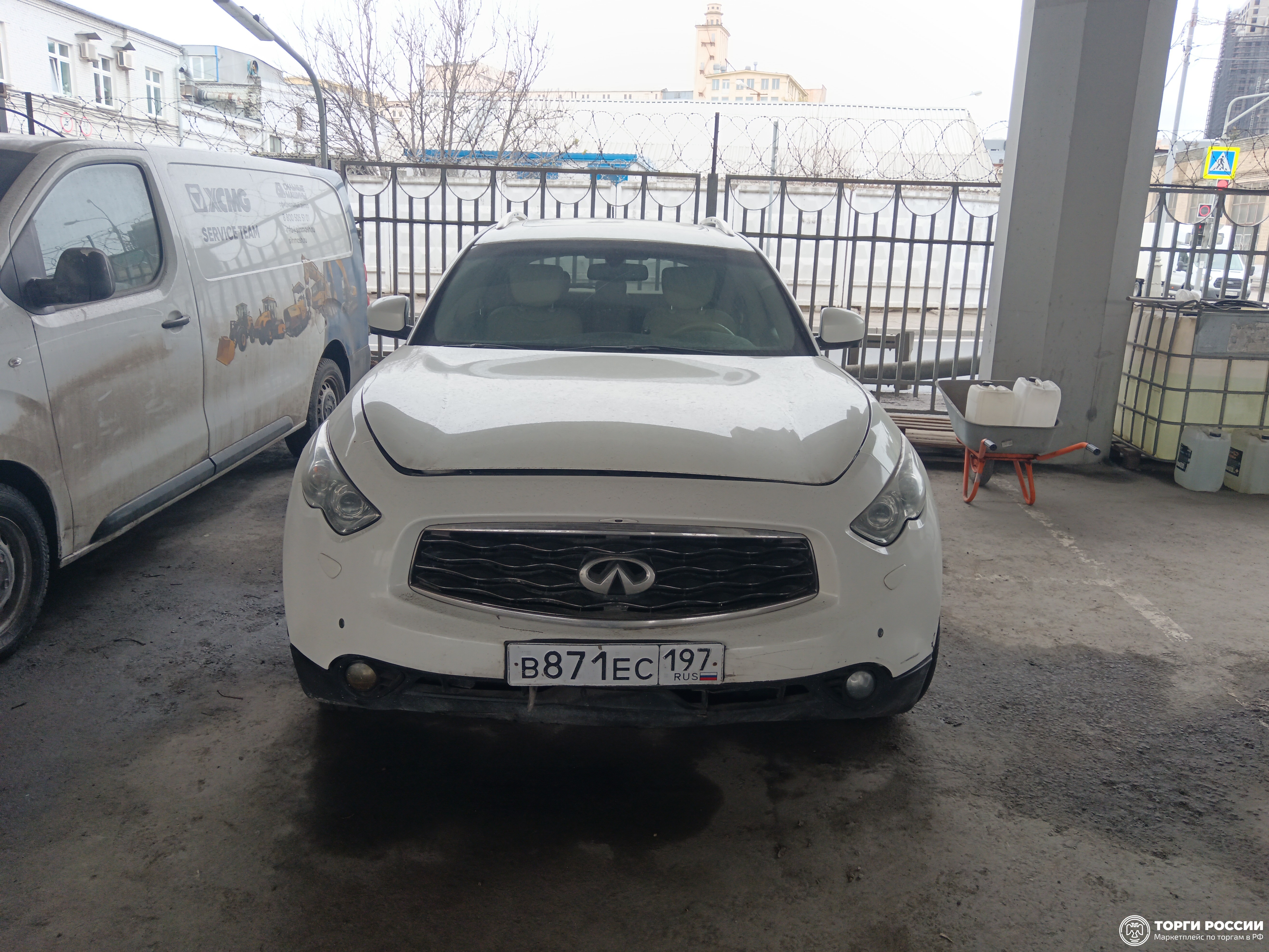 Транспортное средство. Модель: Infiniti FX 37. Тип КПП: АКПП. VIN JN1TCNS51U0412126. Гос. номер: В871ЕС197. Год выпуска: 2010...