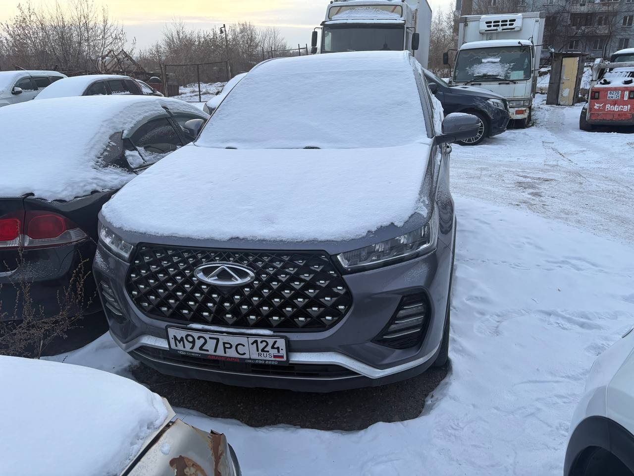 Транспортное средство. Модель: Chery Tiggo 7 Pro. Тип КПП: АКПП. VIN LVVDB21B7ND707948. Гос. номер: М927РС124. Год выпуска: 2...