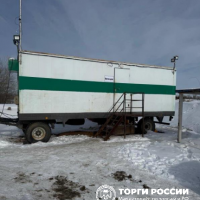 Лот №25. Прицеп-вагон-дом НЕВА085 (VIN, зав. № 082043/757, 2016 года выпуска, ГР