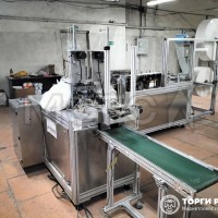 Полуавтоматический станок для производства одноразовых масок, модель KZH-15, 202
