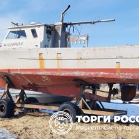 Маломерное судно МК-2, 1987 года выпуска, материал корпуса - стеклопластик, иден
