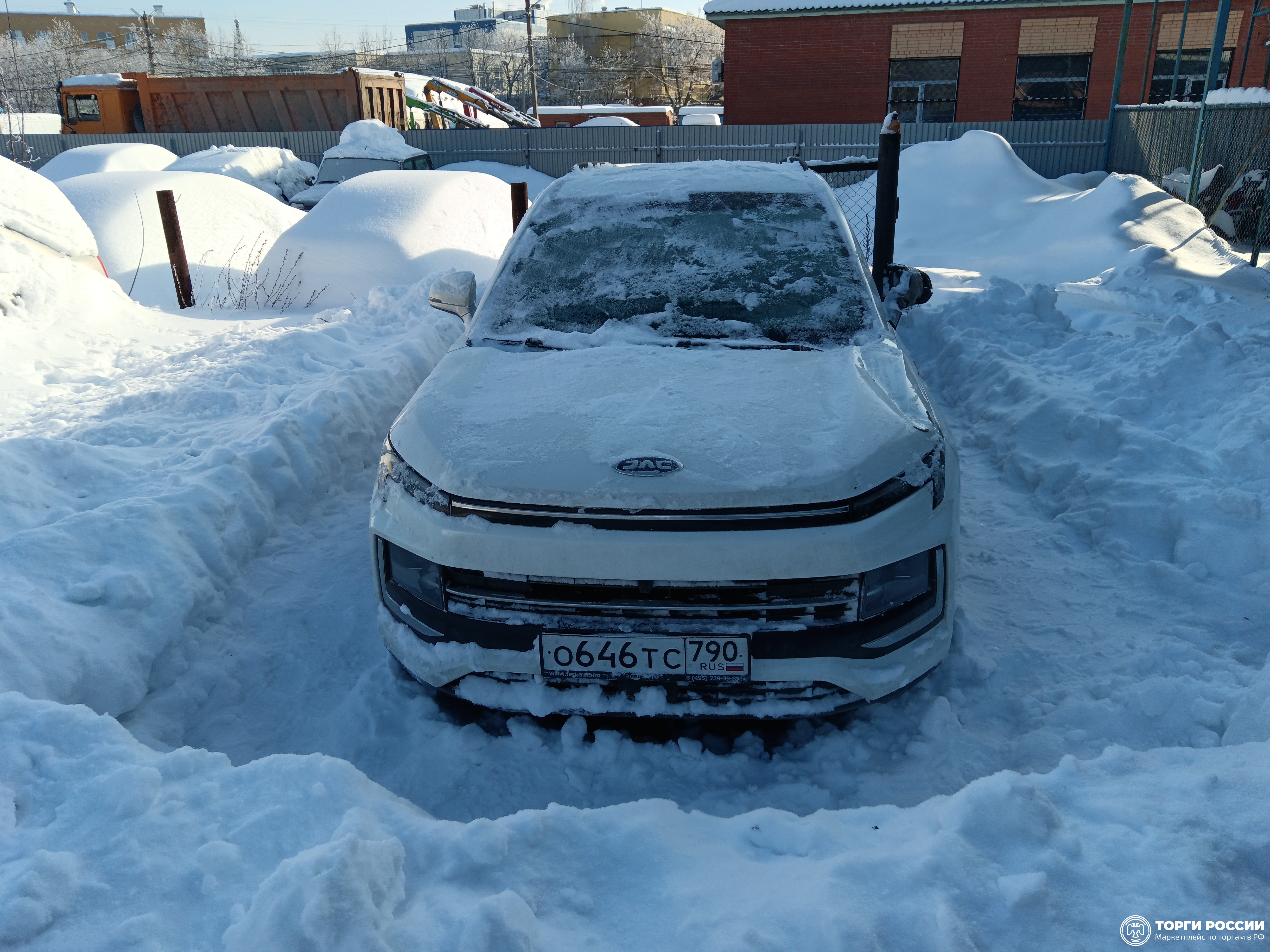 Транспортное средство. Модель: JAC JS4. Тип КПП: АКПП. VIN LJ12EKS34N4730633, гос. номер: О646ТС790, год выпуска: 2022. Место...