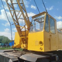 Кран самоходный КС-4361А, 1992 года выпуска, цвет - желтый, государственный номе