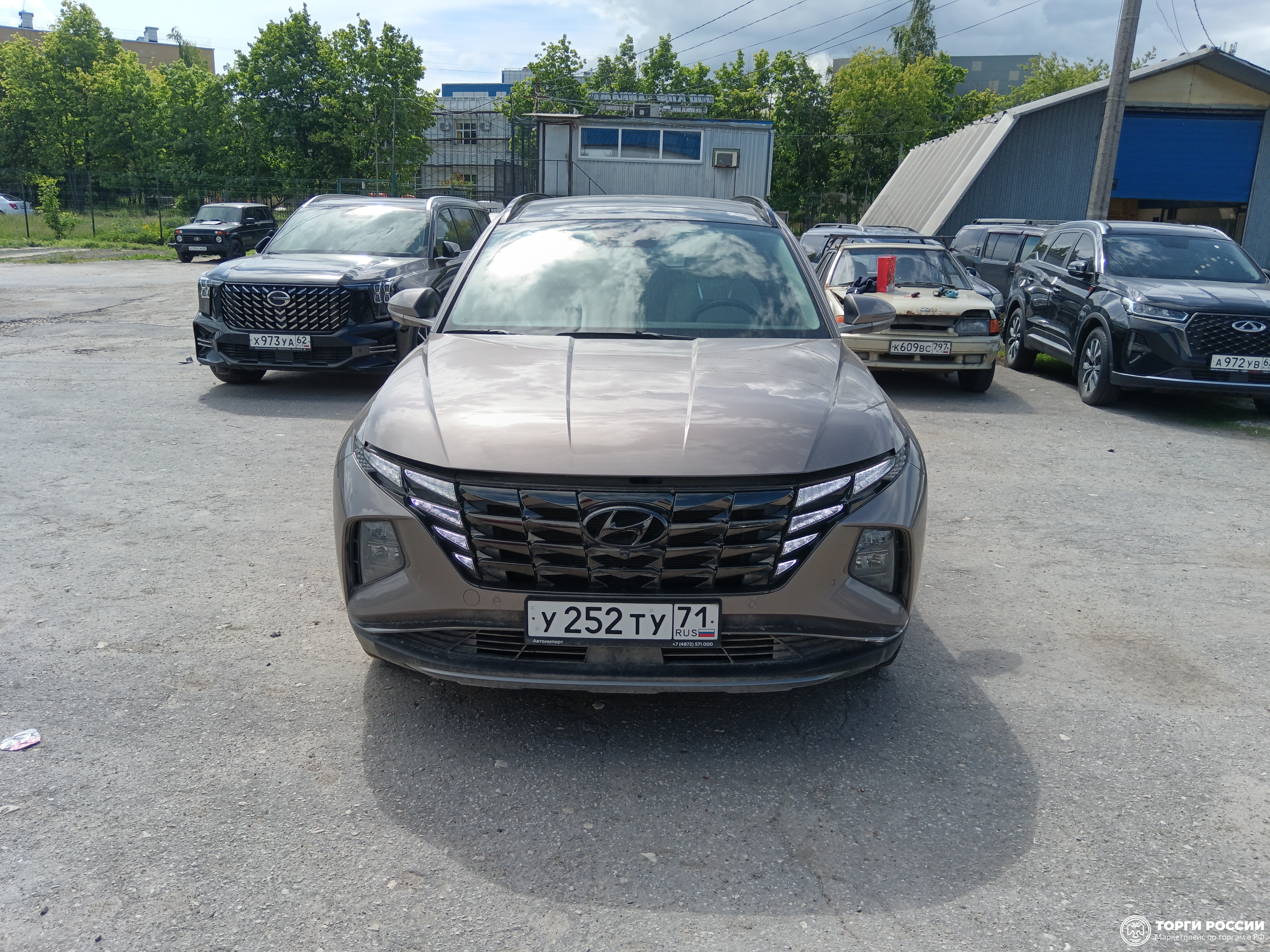 Транспортное средство. Модель: HYUNDAI TUCSON. Тип КПП: АКПП. VIN XWEJC81EDN0000047. Гос. номер: У252ТУ71. Год выпуска: 2021...
