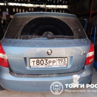 Автомобиль марки SKODA модель FABIA 2010 г.в. VIN-номер XW8DD45J9AK505656