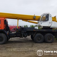 КамАЗ 43118 6x6 Автокран КС-45717К-3Р (Дизельный, 11,8 л, 300 л.с., МТ) с пробег
