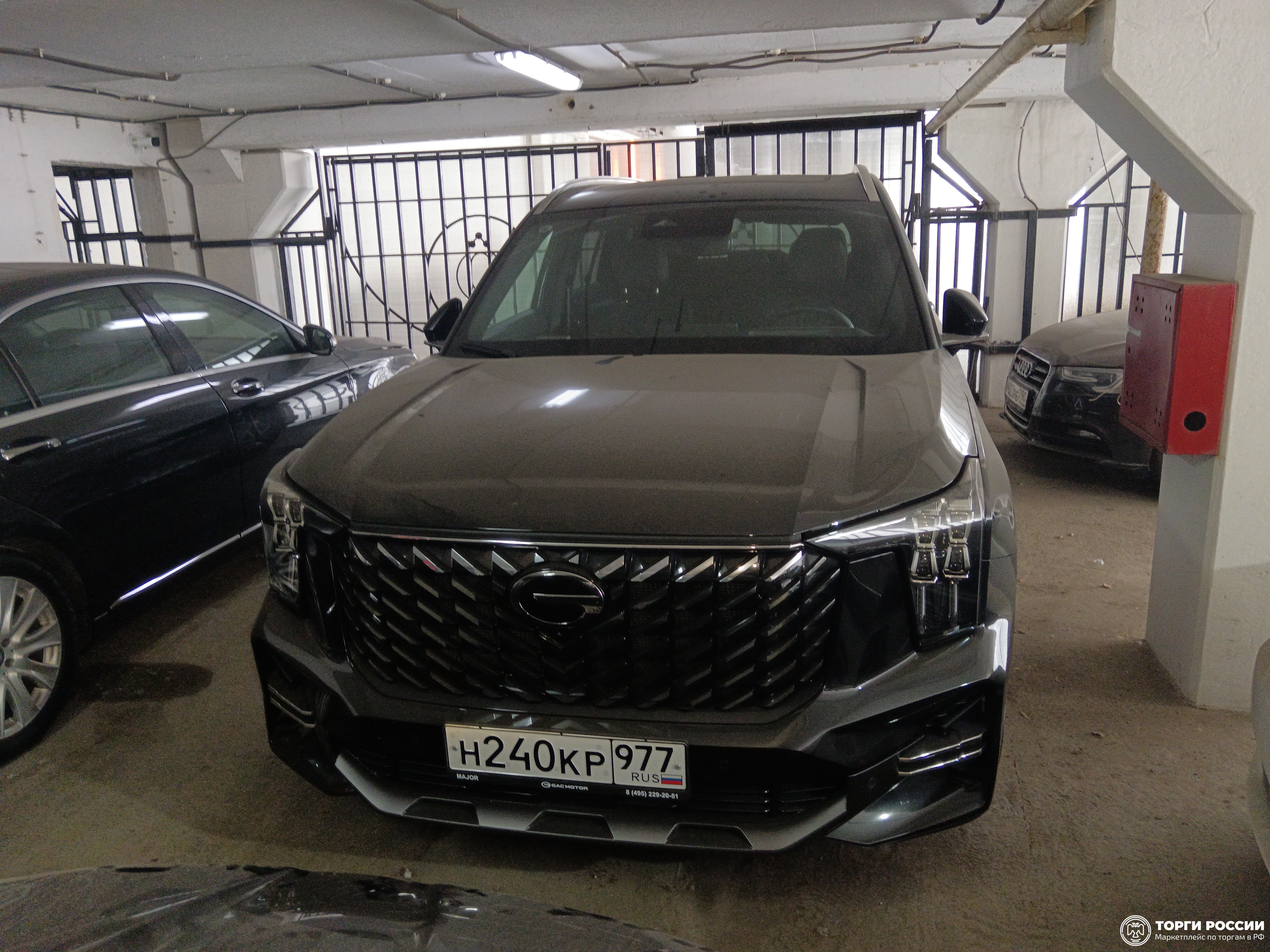 Транспортное средство. Модель: GAC GS8. Тип КПП: АКПП. VIN LMGJU3G85R1041618. Гос. номер: Н240КР977. Год выпуска: 2024. Адрес...