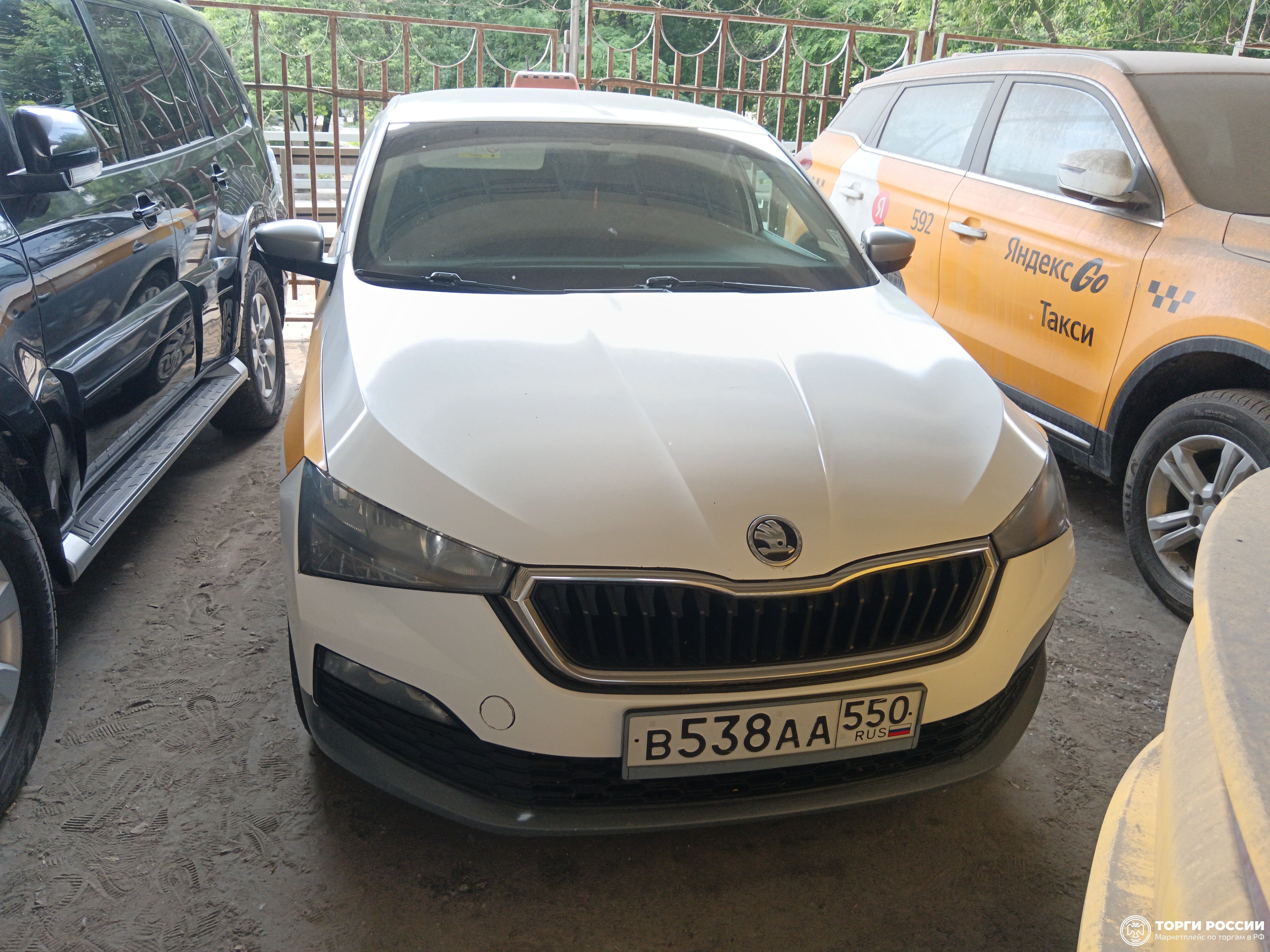 Транспортное средство. Модель: SKODA Rapid. Тип КПП: АКПП. VIN XW8AC4NH8MK109936. Гос. номер: В538АА550. Год выпуска: 2020. А...