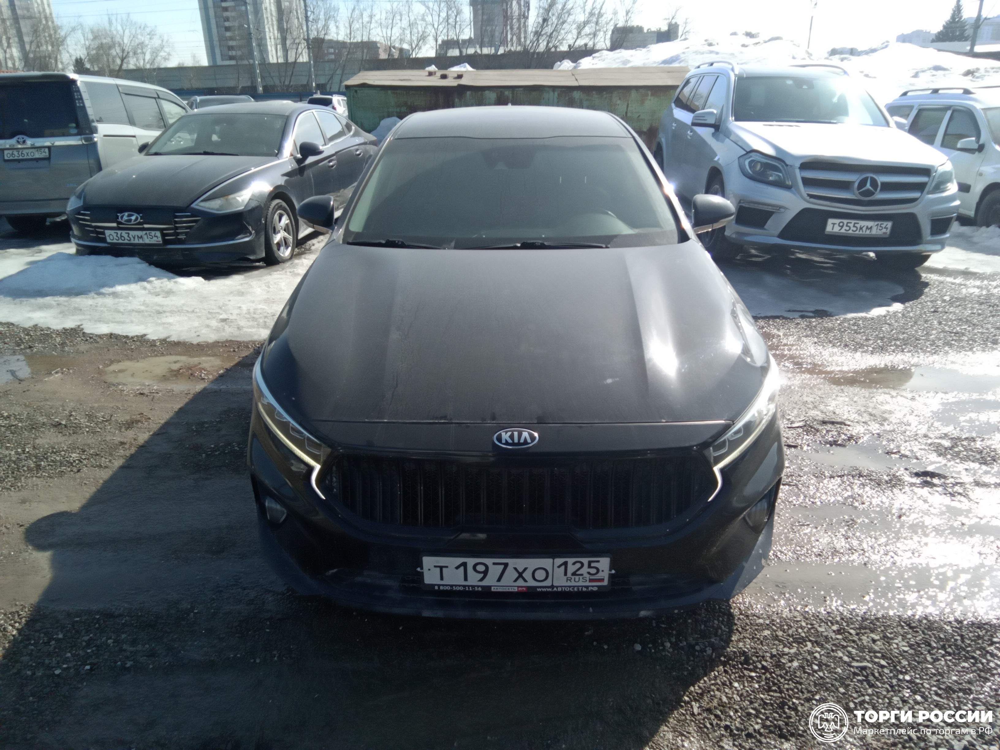 Транспортное средство. Модель: Kia K7. Тип КПП: АКПП. VIN KNALB41BBLA188163. Гос. номер Т197ХО125. Год выпуска: 2019. Адрес м...