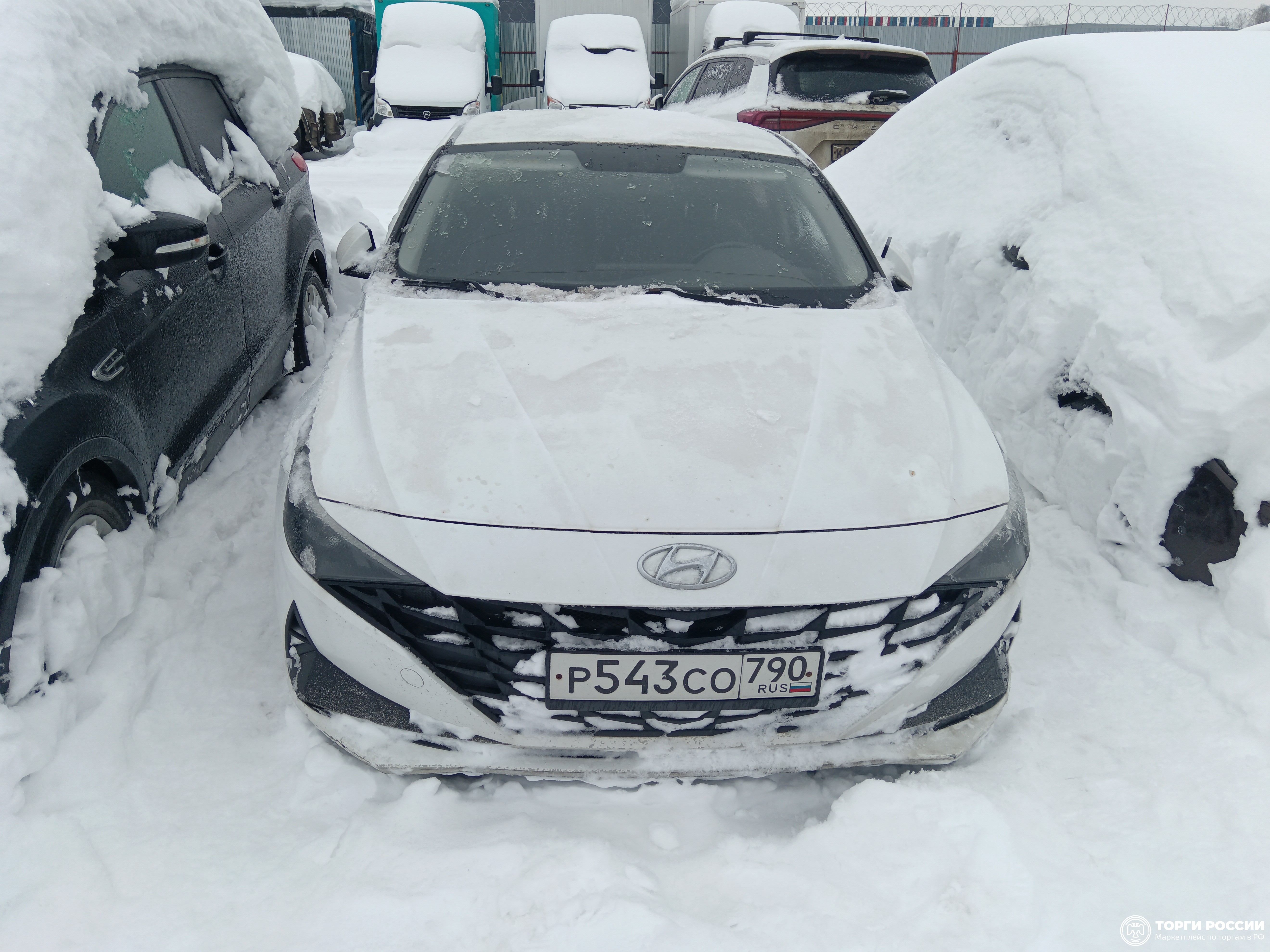 Транспортное средство. Модель: HYUNDI ELANTRA. Тип АКПП. VIN KMHLN41BBNU288220. Гос. номер: Р543СО790. Год выпуска: 2021 . Ме...