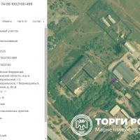 Земельный участок 74:06:1002100:499 Российская Федерация, Челябинская область, м