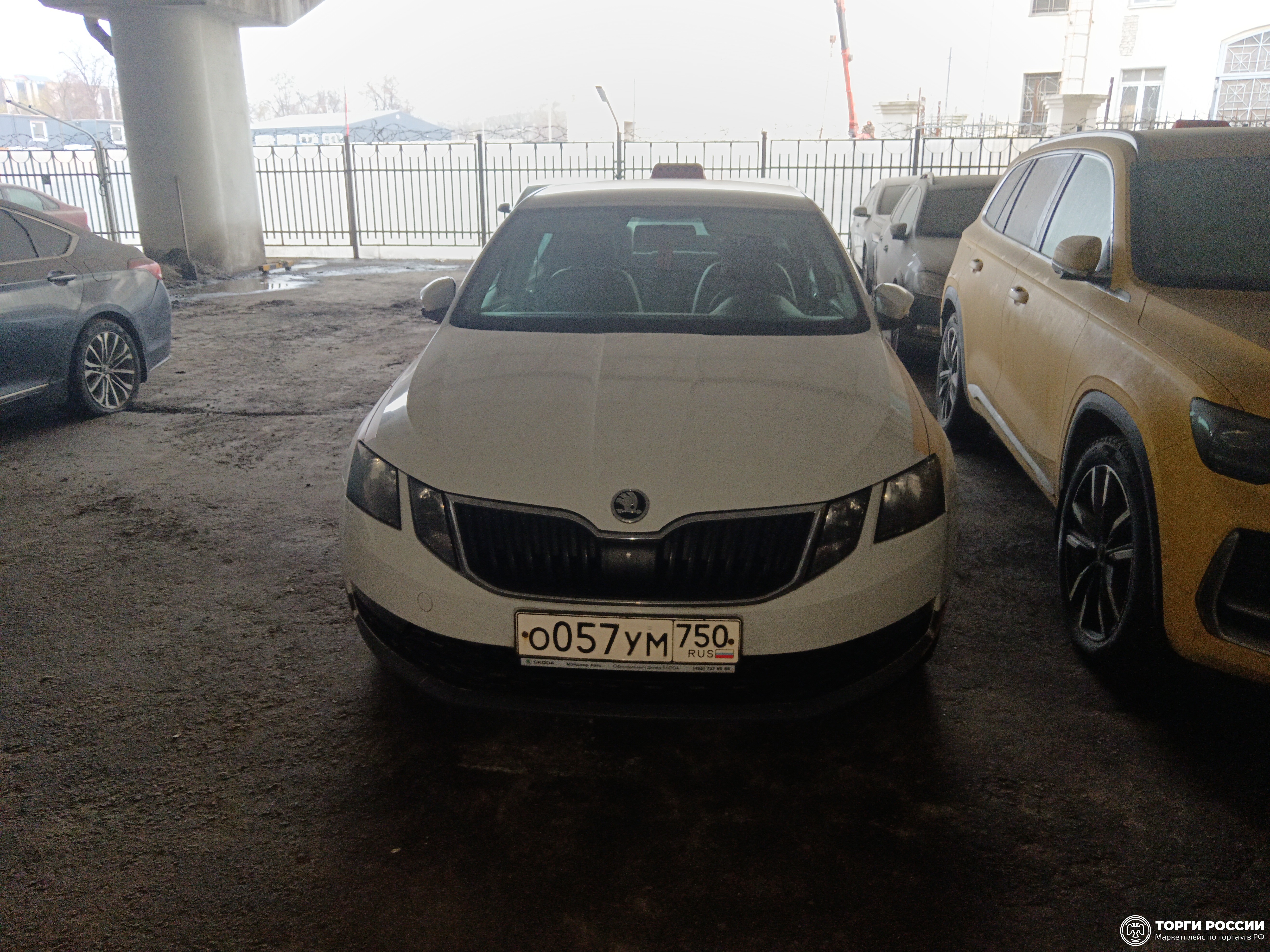 Транспортное средство. Модель: Skoda Octavia. Тип КПП: АКПП. VIN XW8AN2NE7KH023578. Гос. номер: О057УМ 750. Год выпуска: 2019...
