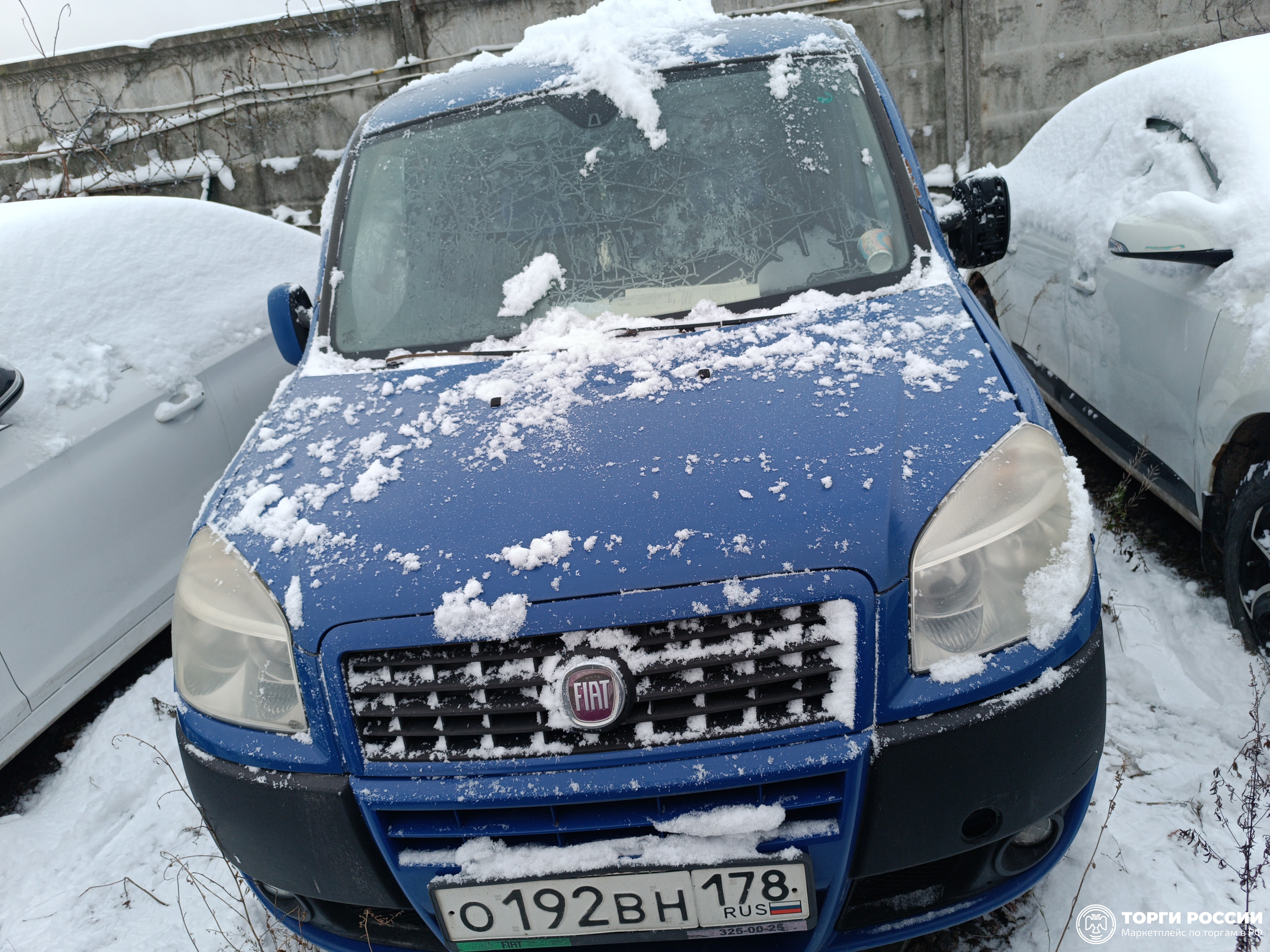 Транспортное средство. Модель: Fiat Doblo. Тип КПП: АКПП. VIN ZFA22300005733944. Гос. номер: О192ВН178. Год выпуска: 2012. На...