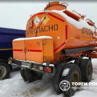 Полуприцеп-цистерна НЕФАЗ 96742, 2011 г.в. VIN X1F967420B0003840 Гос. номер АЕ67