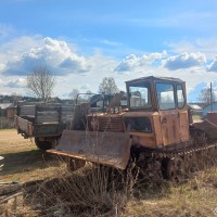 Трелевочный трактор ТДТ-55А, гос. регистрационный знак 29 АМ 0490, год выпуска 1