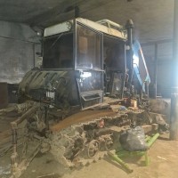 Трактор гусеничный 90ТГ 2047А, 2011 года выпуска, цвет - синий, государственный 