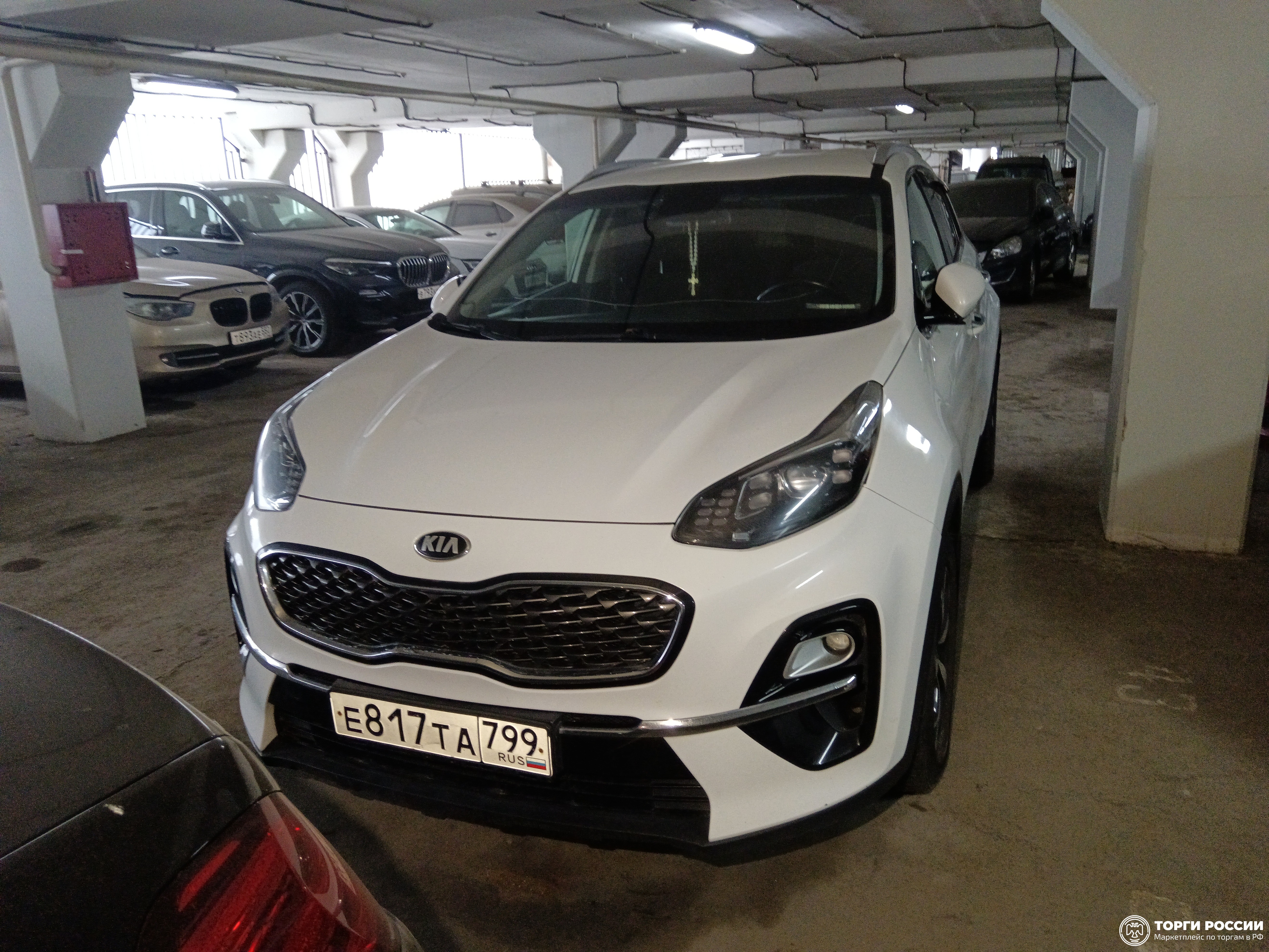 Транспортное средство. Модель: Kia Sportage. Тип КПП: АКПП. VIN XWEPH81ABL0036770. Гос. номер: Е817ТА799. Год выпуска: 2020....