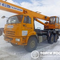 КамАЗ 43118 6x6 Автокран КС-55713-5 (Дизельный, 11,8 л, 300 л.с., МТ) с пробегом