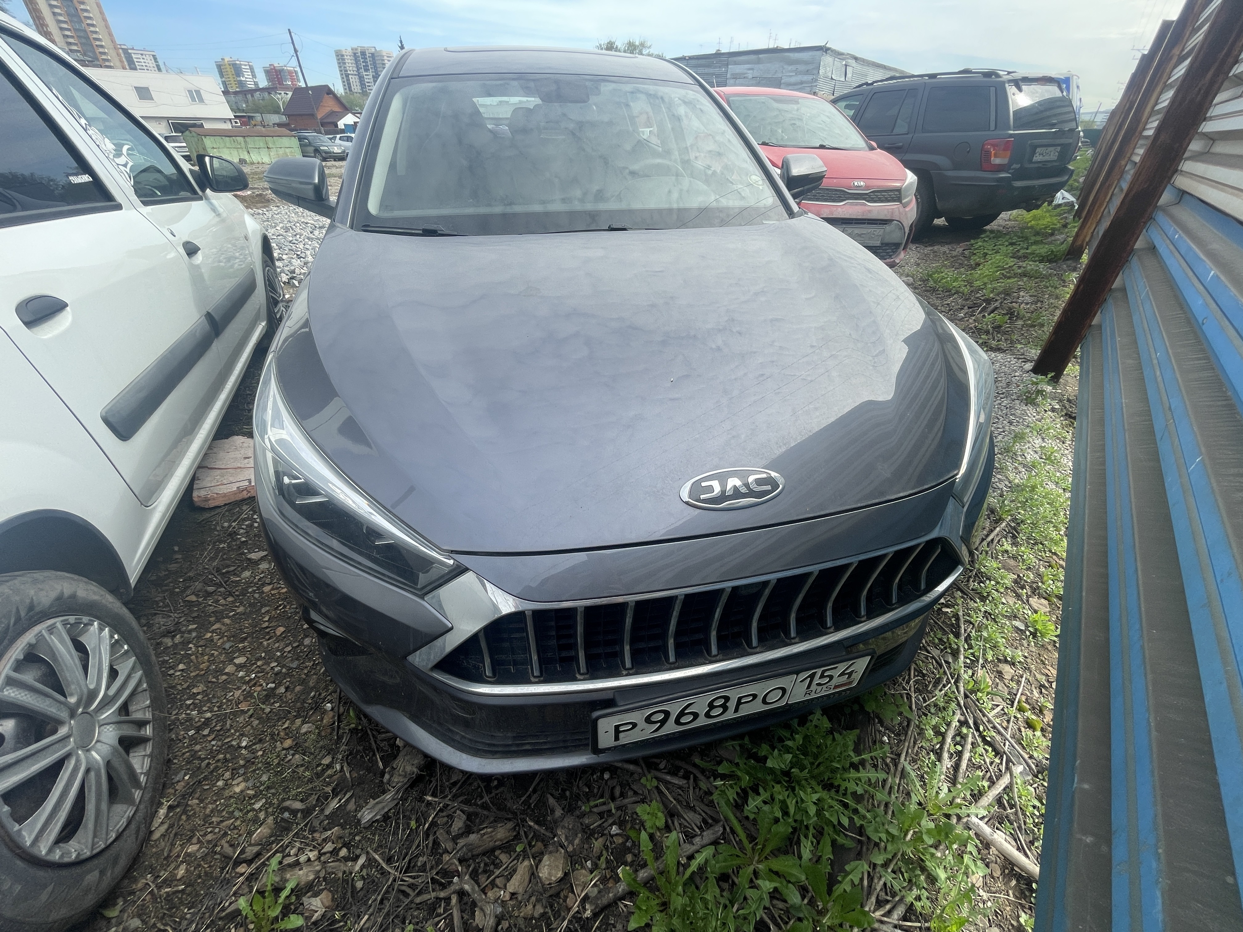 Транспортное средство. Модель: JAC J7. Тип КПП: АКПП. VIN LJ12FKT38P4034131. Гос. номер Р968РО154. Год выпуска: 2023. Адрес м...