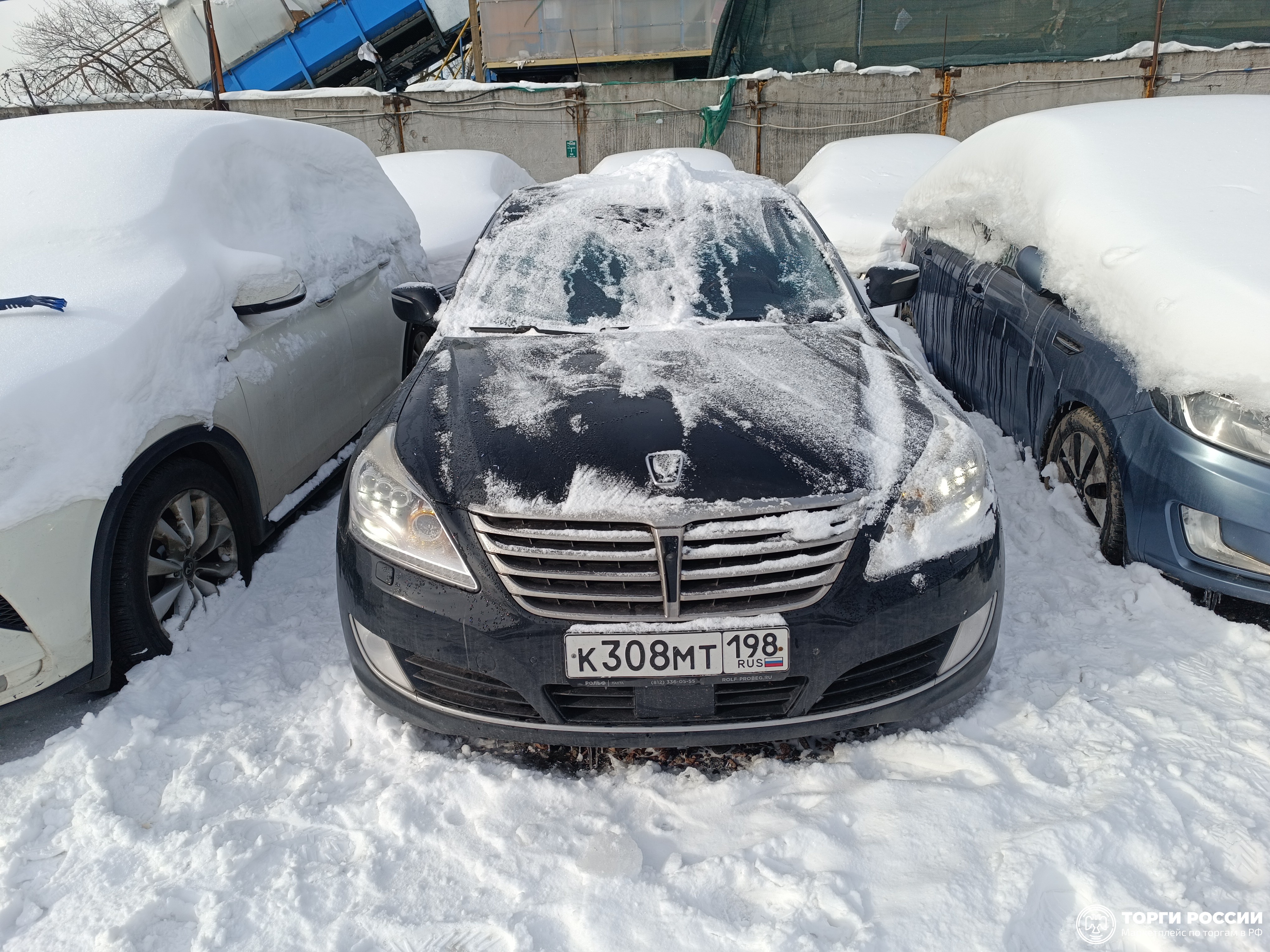 Транспортное средство. Модель: Hyundai VI (Centennial Equus). Тип КПП: АКПП. VIN XWEGH41HBE0000099 Гос. номер К308МТ198. Год...