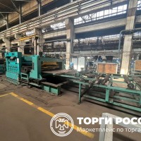 Линия автоматической продольной резки рулонного материала, модель ЛПР-1500, 2014
