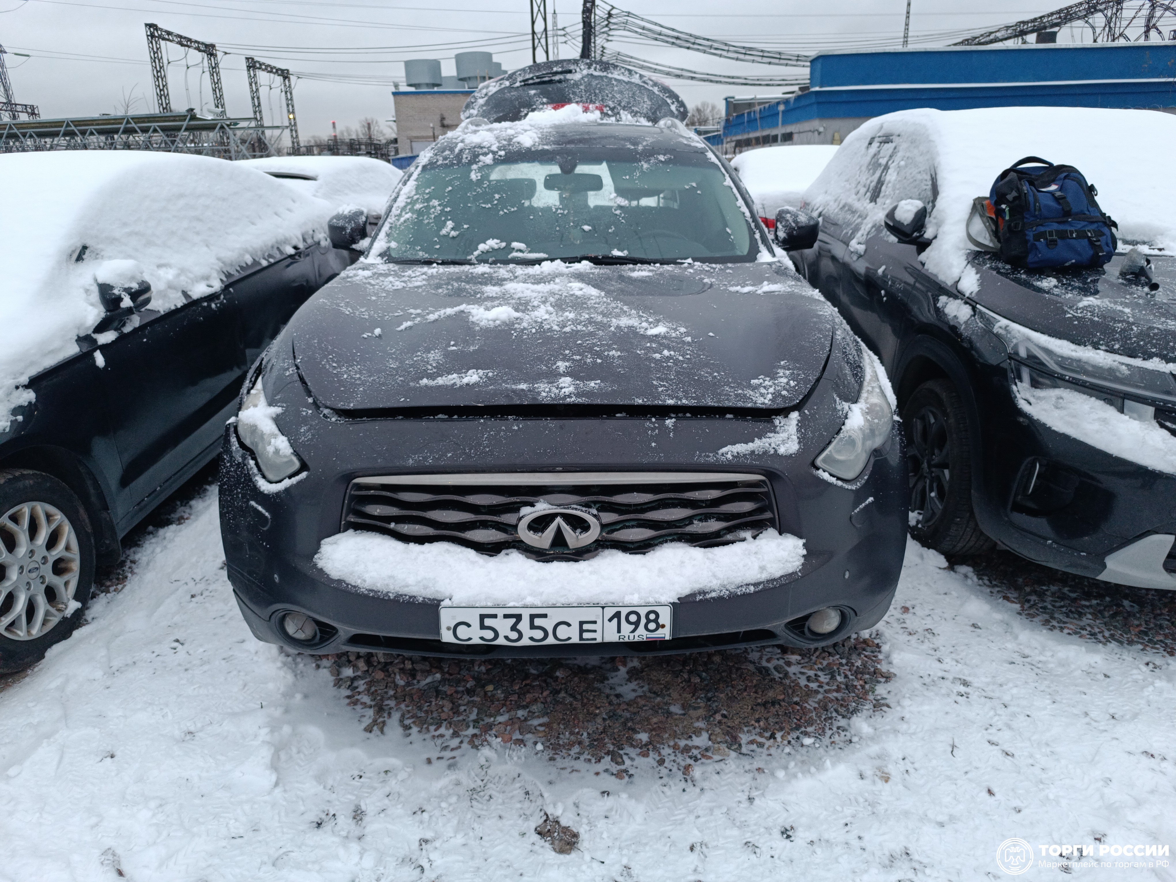 Транспортное средство. Модель: Infiniti FX37.Тип КПП: АКПП. VIN JN1TCNS51U0441241 Гос. номер: С535СЕ198. Год выпуска: 2011. Н...