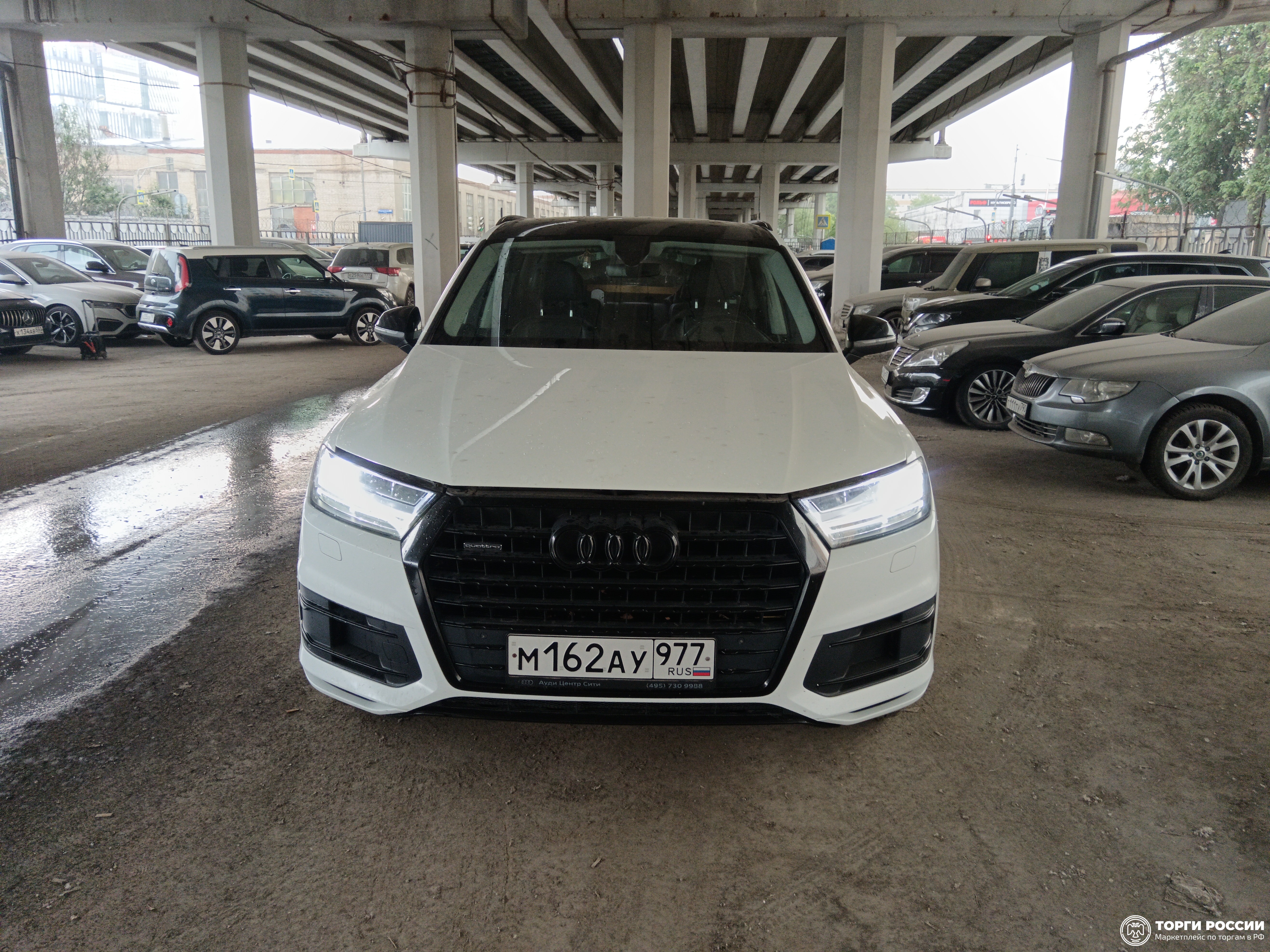 Транспортное средство. Модель: AUDI Q7. Тип КПП: АКПП. VIN XW8ZZZ4M8HG000690. Гос. номер: М162АУ977. Год выпуска: 2016. Адрес...